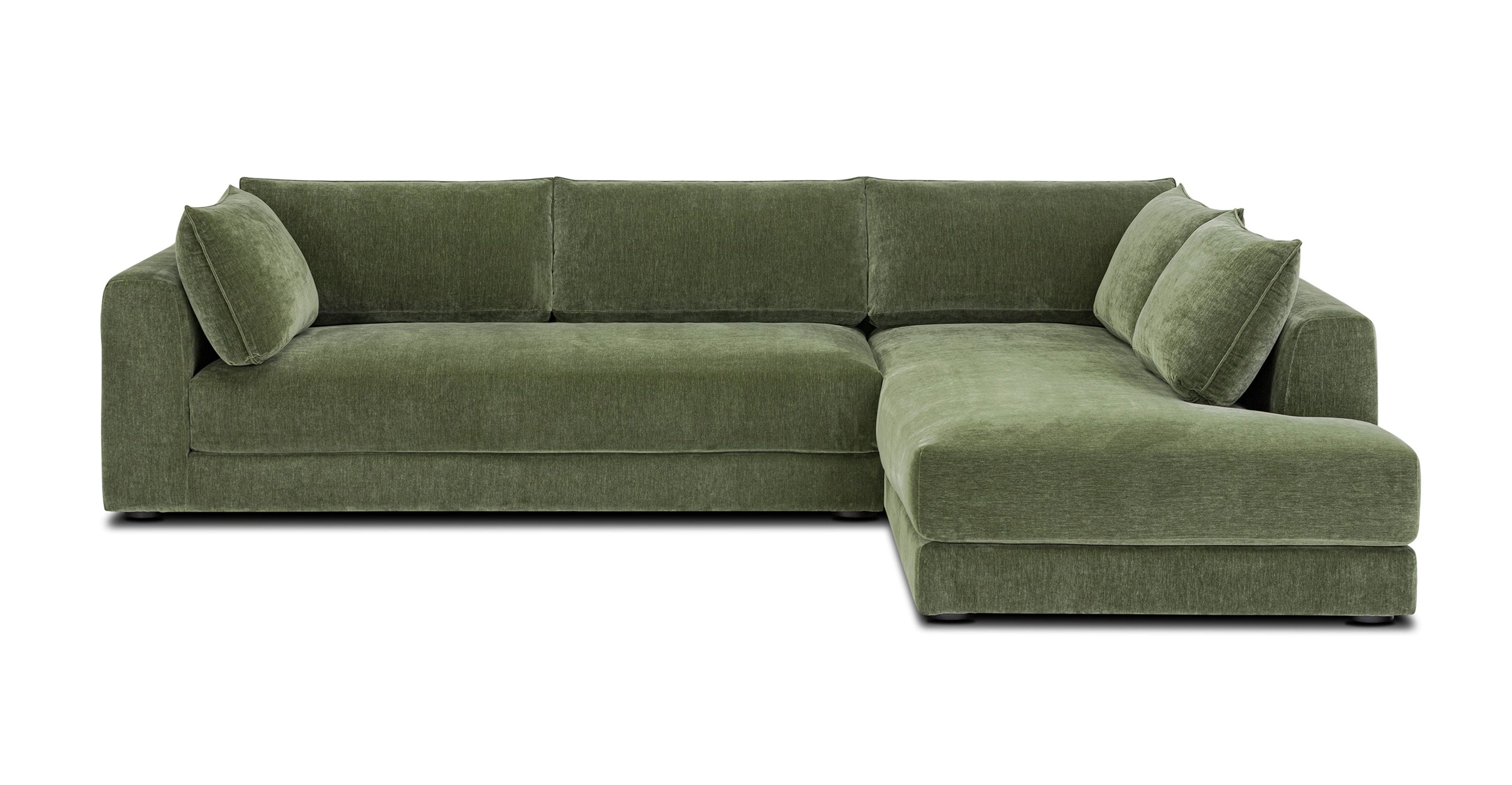Marcel Right-Facing Corner Sectional Sofa - Modern L-Shaped Comfort