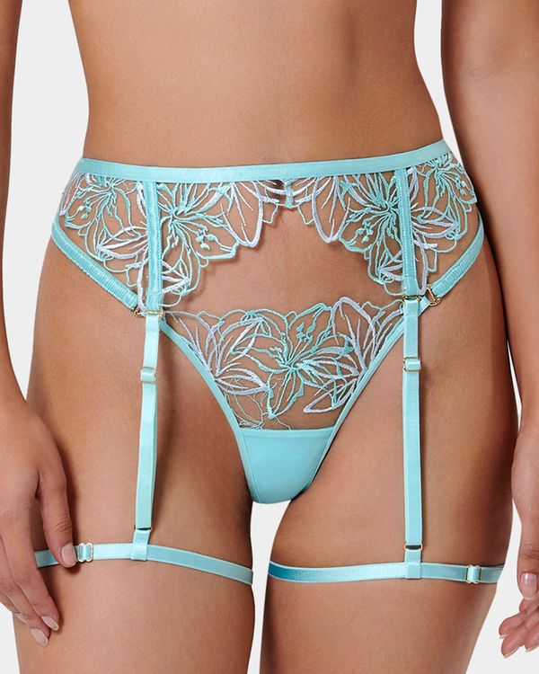 Lilly Thigh Harness Blue
