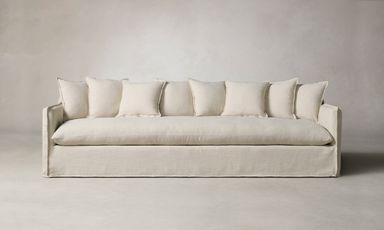 The Dune Sofa - Heritage Belgian Linen Alder