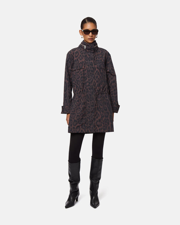 Bea Leopard Rain Jacket