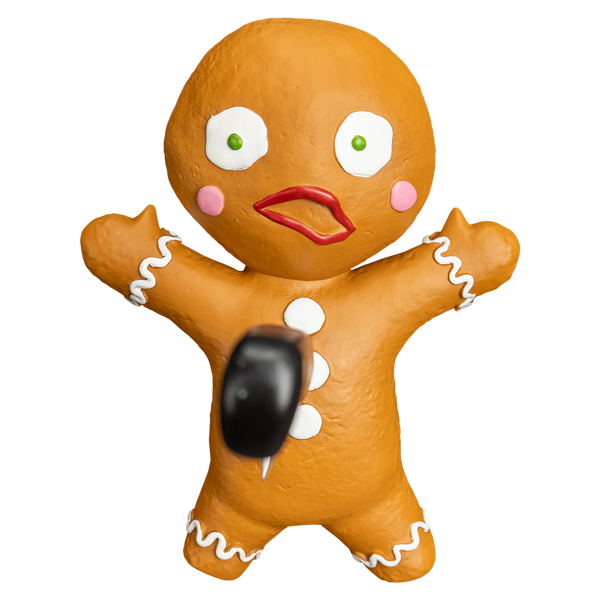 Krampus Gingerbread Man Magnet