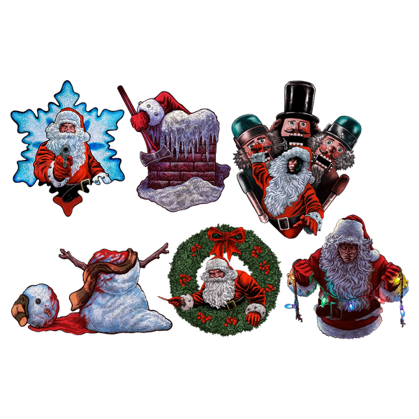 Silent Night Deadly Night Wall Decor Cutouts