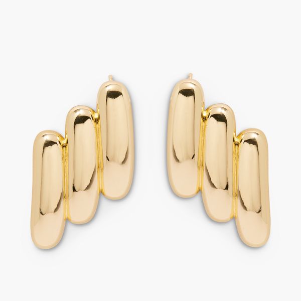 Harper Curve Statement Earrings