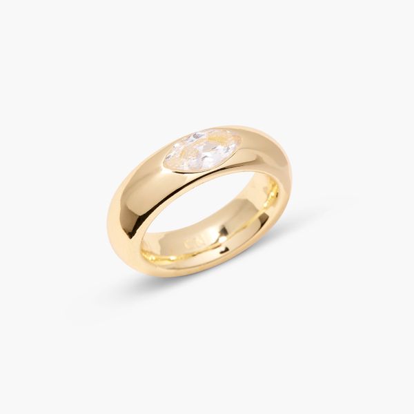 Kinsley Marquise Band Ring