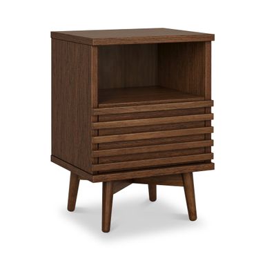 Kari Dark Oak Slim Bedside Table