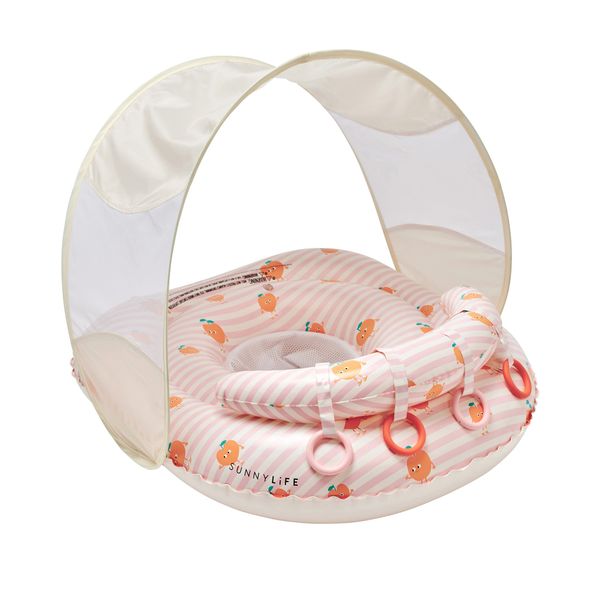 Interactive Baby Float - Poppy the Peach Pink Stripe
