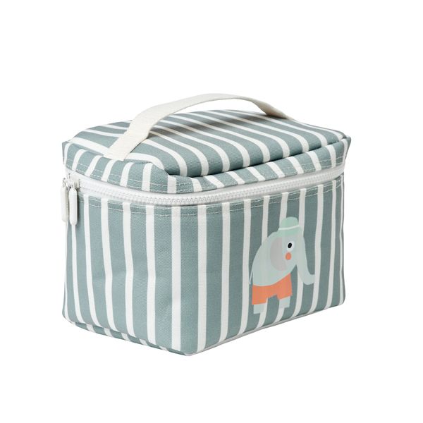Kids Lunch Bag - Eli the Elephant Green