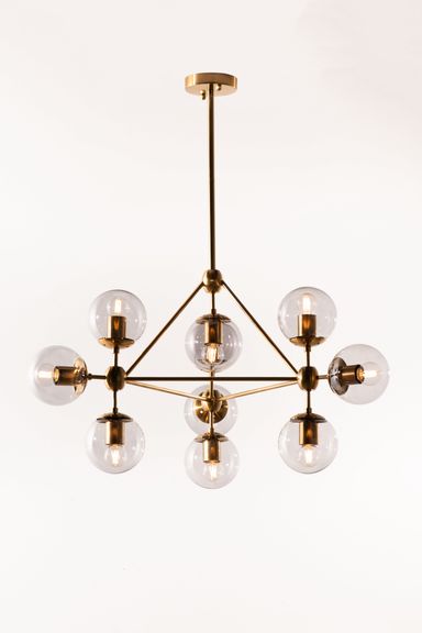 Bordeaux Mobile Glass Globe Chandelier
