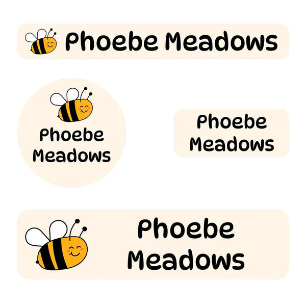 Bee Small Labels Pack