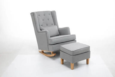 Neeva Nursing Chair and Footrest Combo