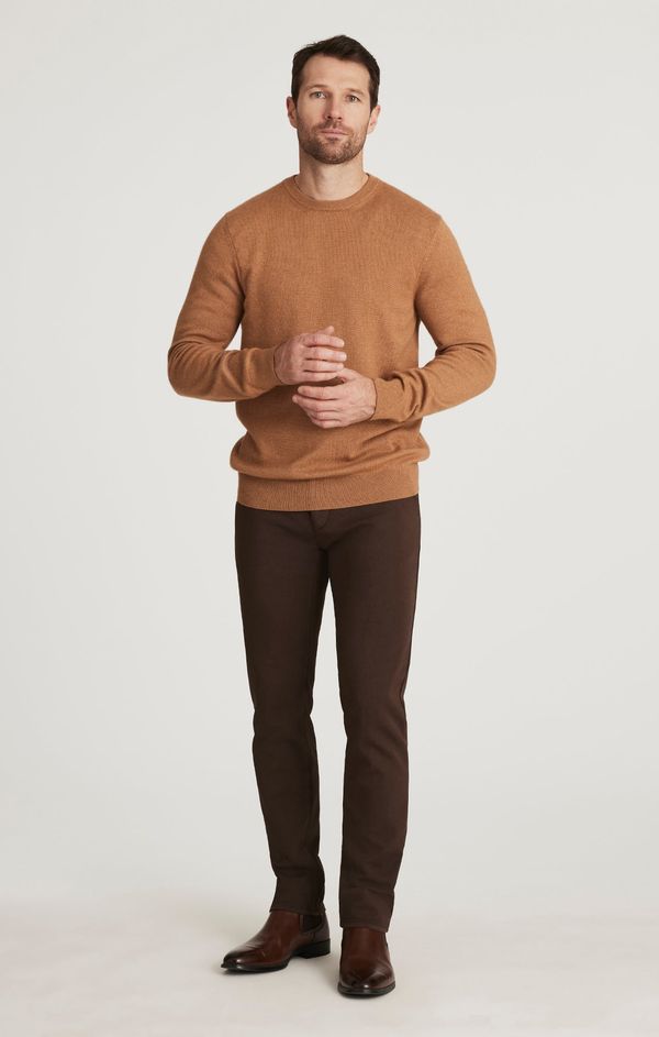 Verona Straight Leg Chino Pants In Syrup High Flyer