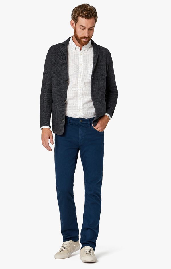 Courage Straight Leg Pants In Petrol Comfort