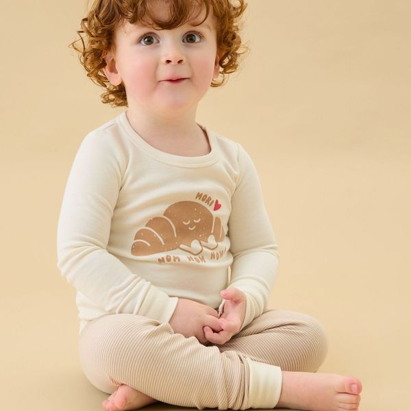 Croissant Time Pajama Set