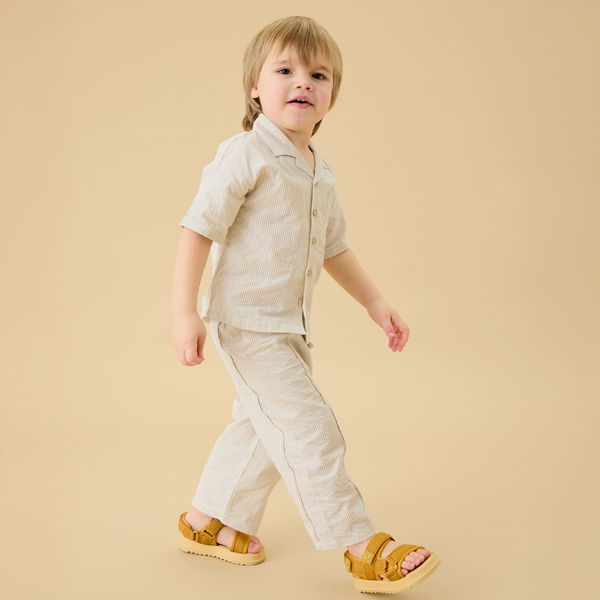 Striped Cotton Pants