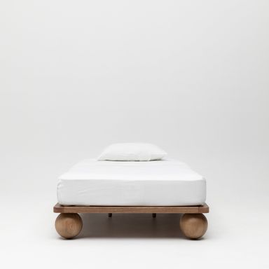 Zali King Single Bed Walnut