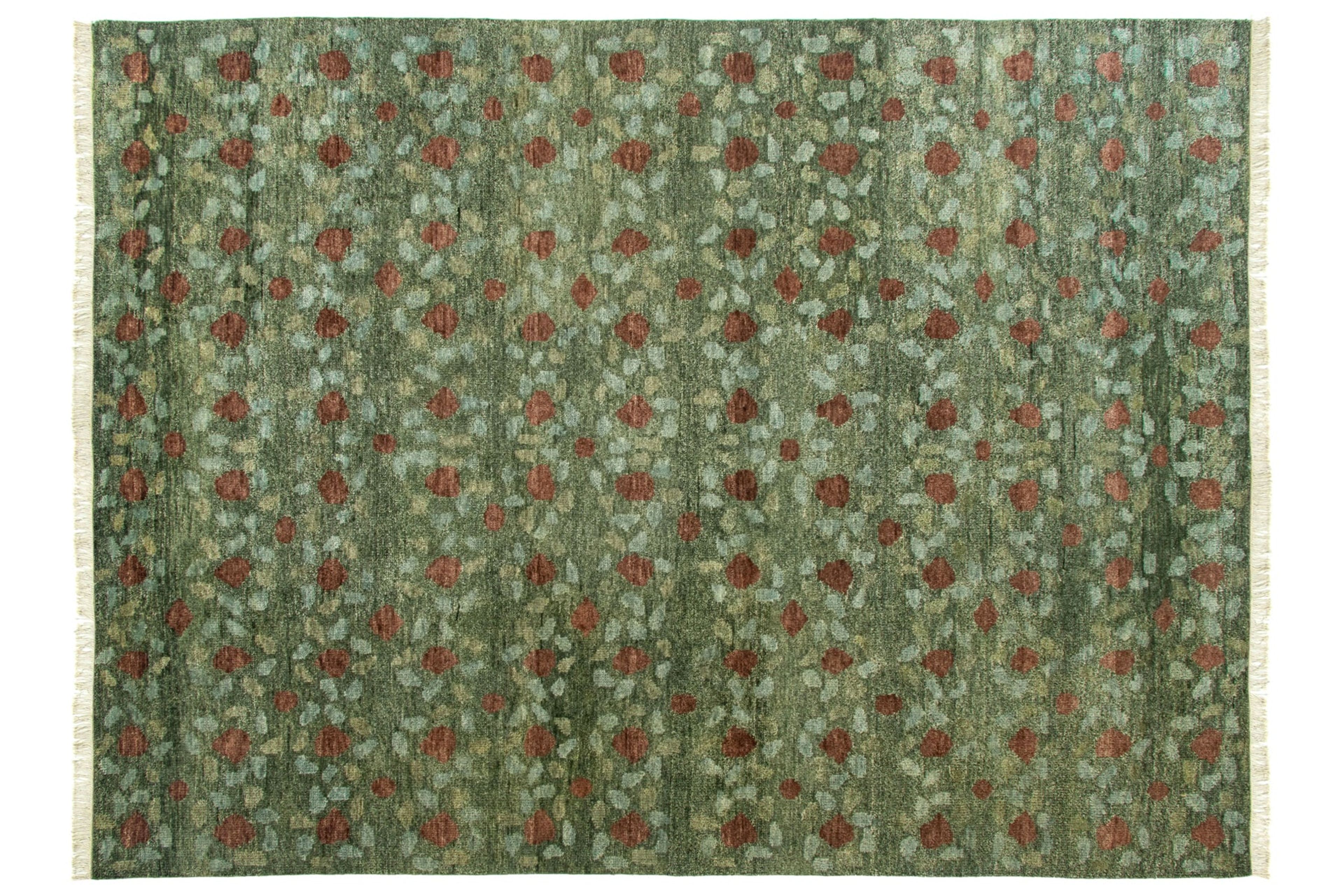 Hand-Knotted Milord Moss Wool Rug 6x9' | Revival Rugs