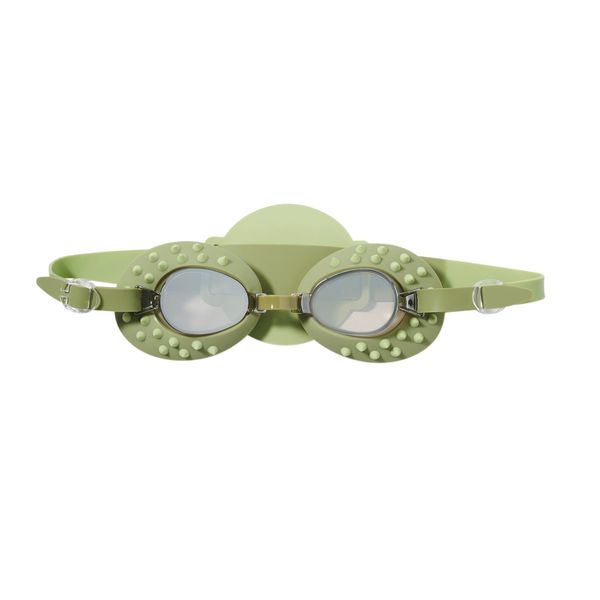Kids Swim Goggles - Cookie the Croc Green
