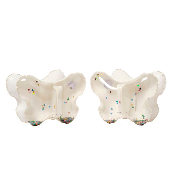 Inflatable Arm Band - Cotton Candy Glitter