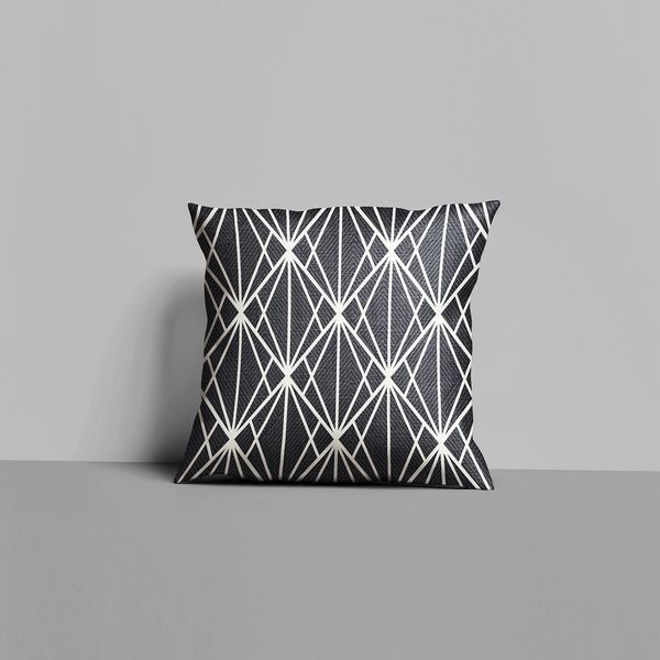 Bebejan Flower Garland Square Decorative Throw Pillow - Final Sale