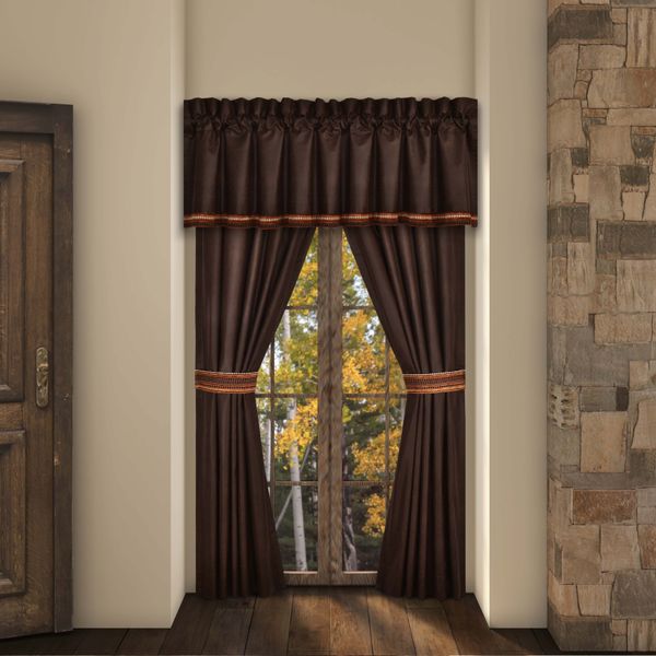 Sundance Brown Window Panel Pair