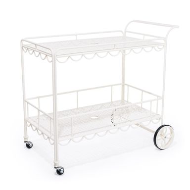 The Al Fresco Bar Cart - Antique White