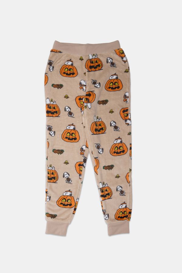 Girls' Peanuts Snoopy Pumpkin Pajama Jogger