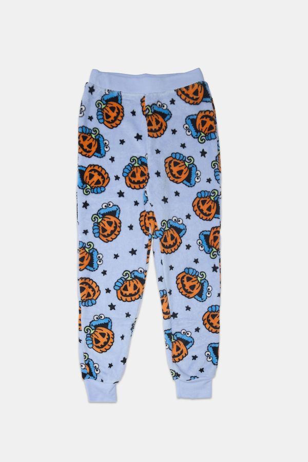 Girls' Cookie Monster Halloween Pajama Jogger