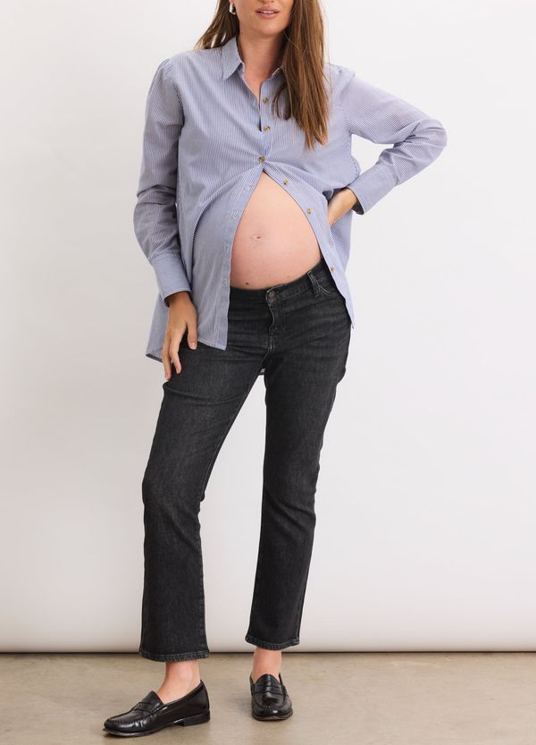 The Crop Maternity Jean