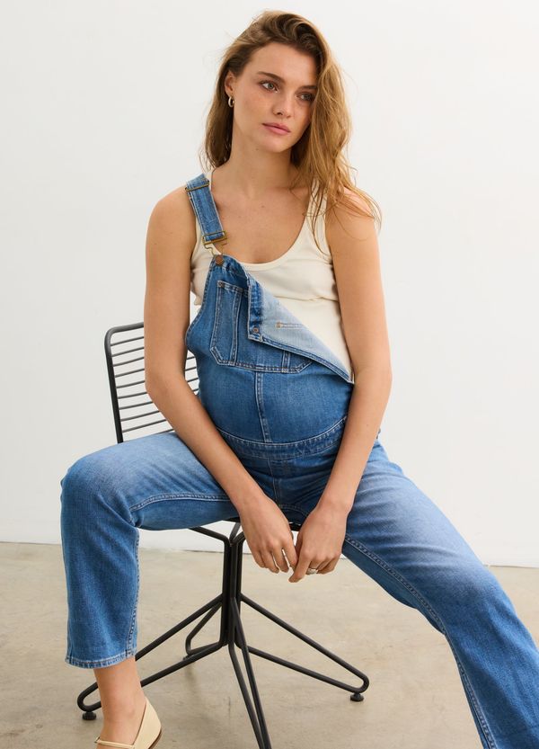 The Denim Maternity Overall