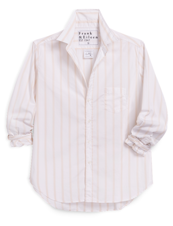 EILEEN Tan Stripe, Italian Superluxe
