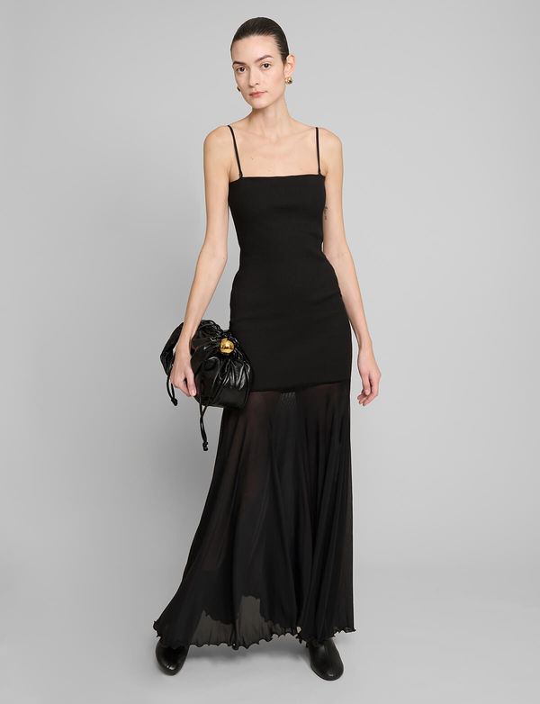 Romane Sheer Bottom Dress