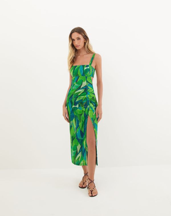 Mira Midi Dress (Final Sale) - Tropics
