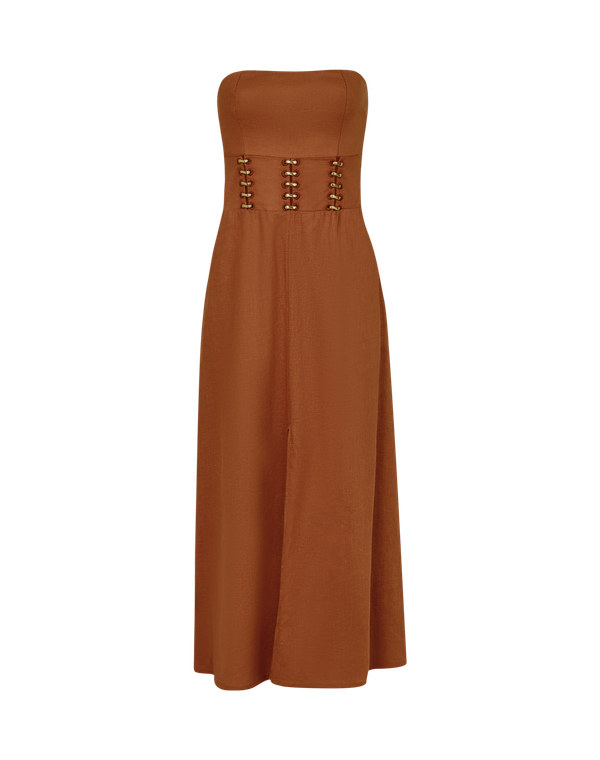 Greta Midi Dress - Devotion