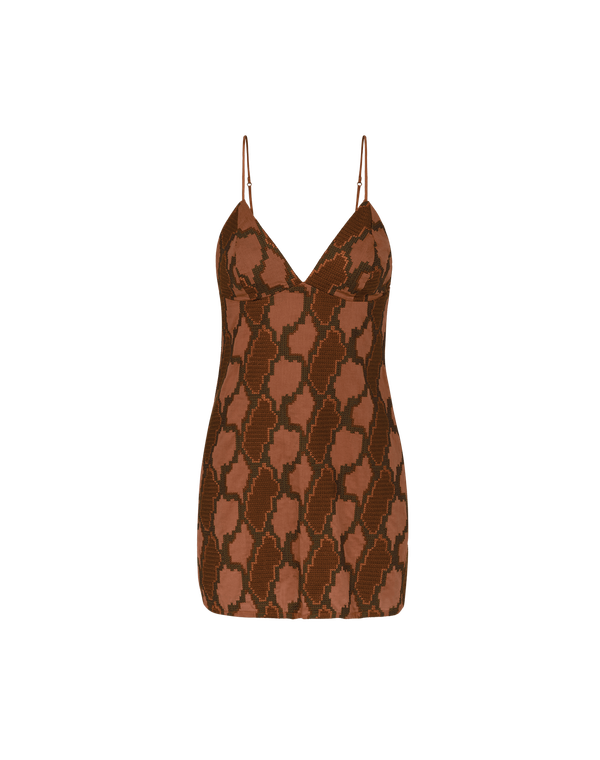 Coen Short Dress - Embroidered Devotion