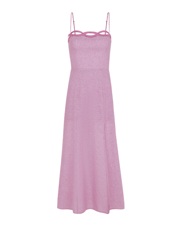 Bianca Long Dress - Valentine