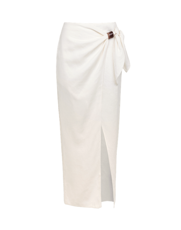Luna Midi Skirt - Off White