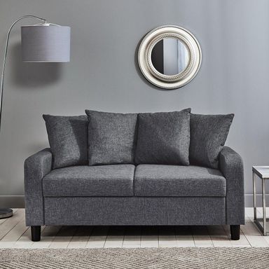 Tracy 2 Seater Sofa - Grey Linen