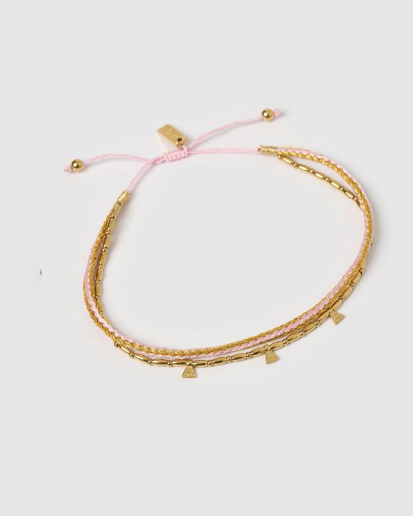 Bennie Gold Anklet - Ballerina