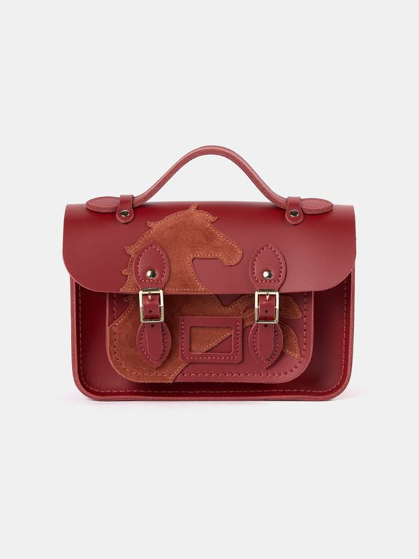 The Year of the Horse Mini - Red with Red Suede Horse