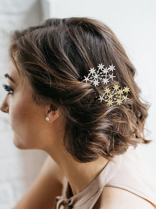 1920s Star Rhinestone Hair Clip