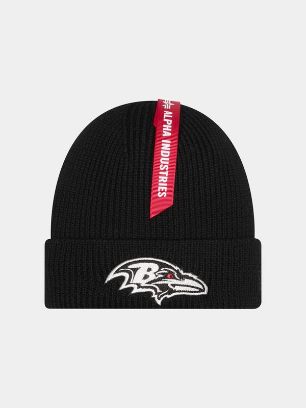 BALTIMORE RAVENS X ALPHA X NEW ERA SHORT CUFF BEANIE