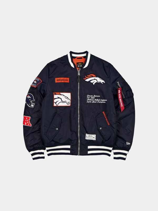 DENVER BRONCOS X ALPHA X NEW ERA MA-1 BOMBER JACKET