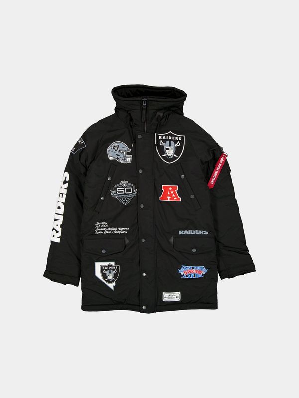 LAS VEGAS RAIDERS X ALPHA X NEW ERA N-3B PARKA