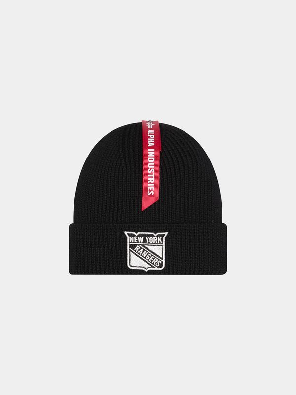 NEW YORK RANGERS X ALPHA X NEW ERA SHORT CUFF BEANIE