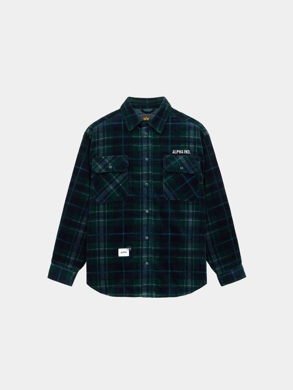 UNFRM FLANNEL SHIRT (OLIVE)
