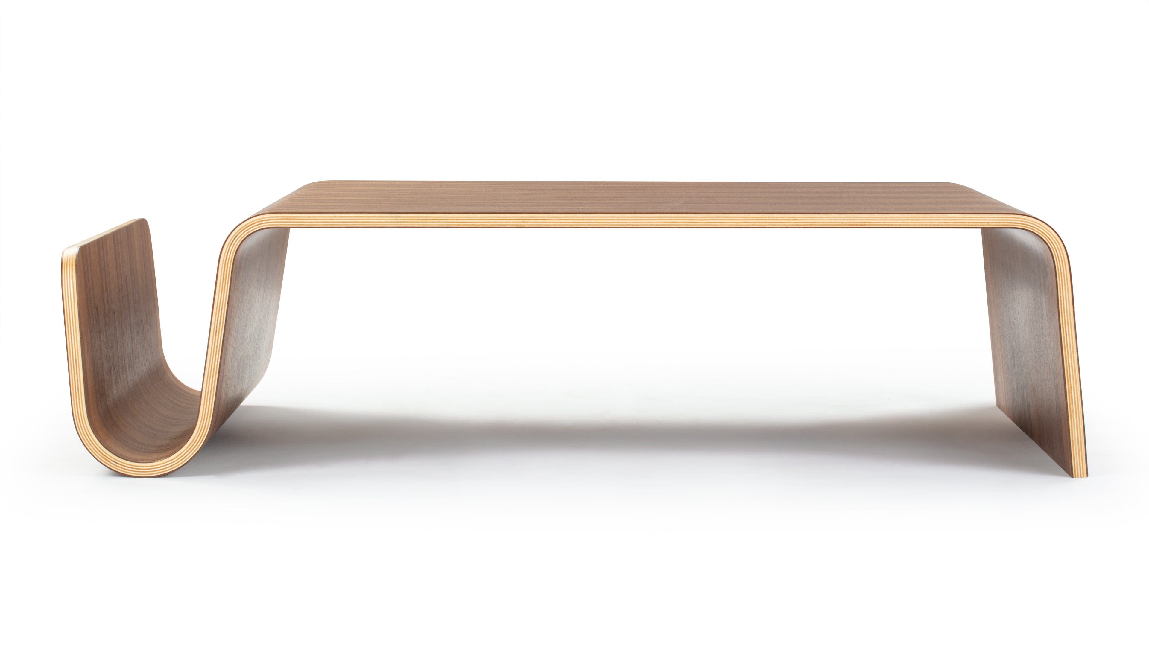 Scando Coffee Table - Walnut Veneer Plywood