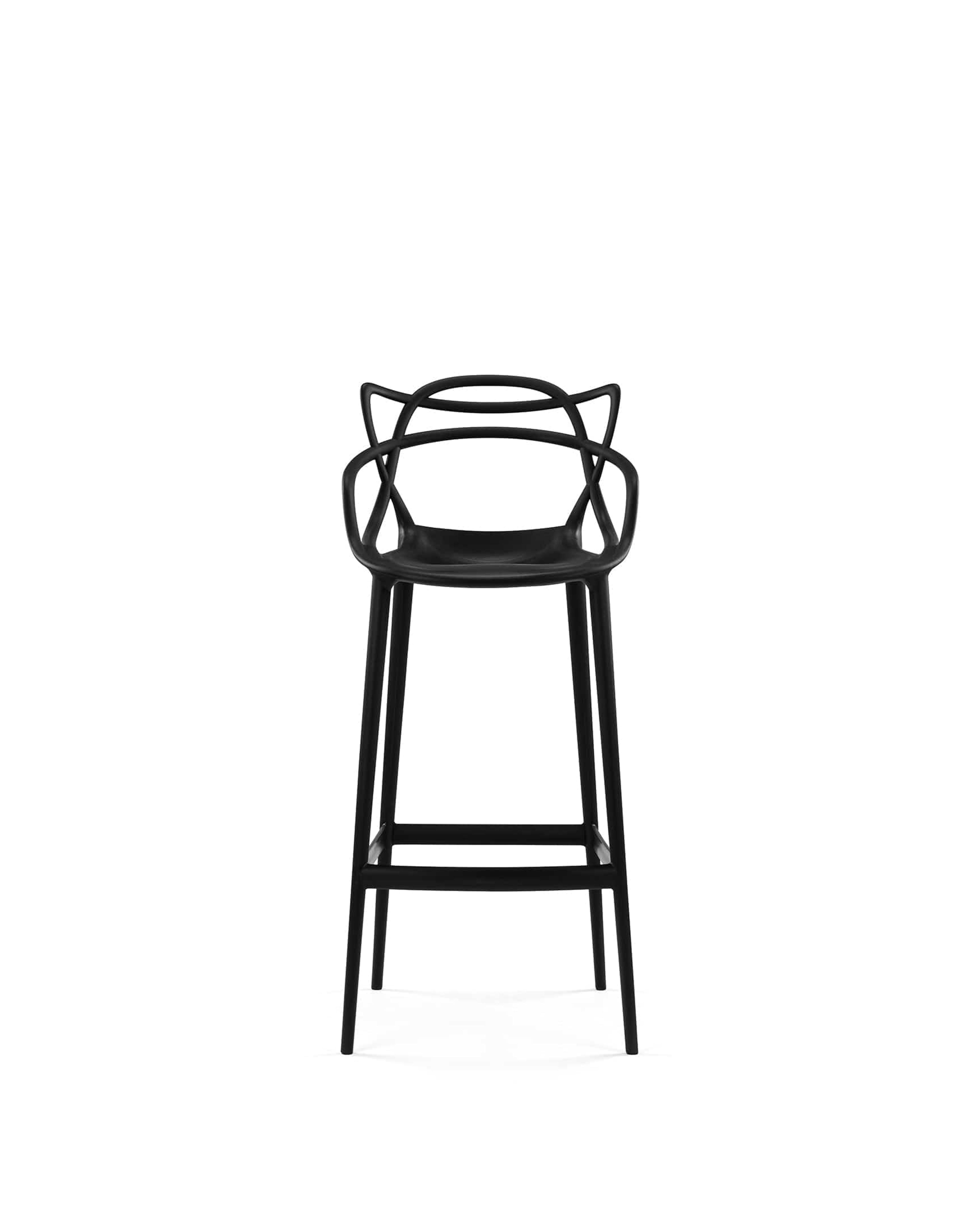 Masters Bar Stool Black 29.5" Seat Height - Stylish & Durable