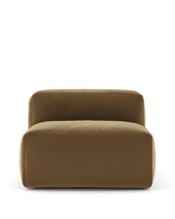 Le Mura Sectional Module, Armless Chair | FINAL SALE