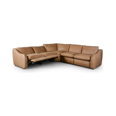 Eadric Power Recliner 5-Piece Sectional Sofa - Palermo Drift