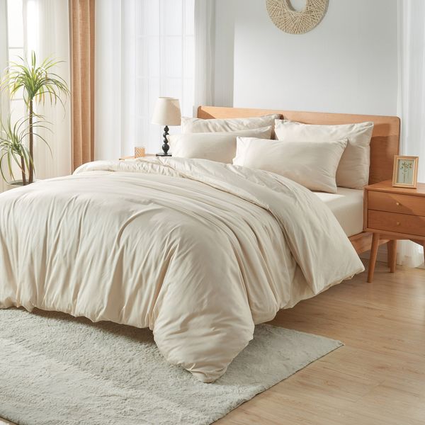 LuxeSoft Cotton Duvet Cover - Refresh